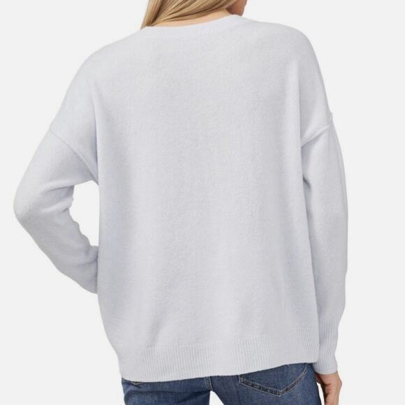 Vince Camuto Light Blue Drop Shoulder Knit Sweater Women’s Size Small Soft Cozy - Picture 2 of 9